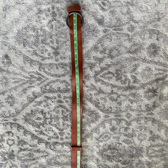 Michael Kors Wide Brown Leather Belt main image 6